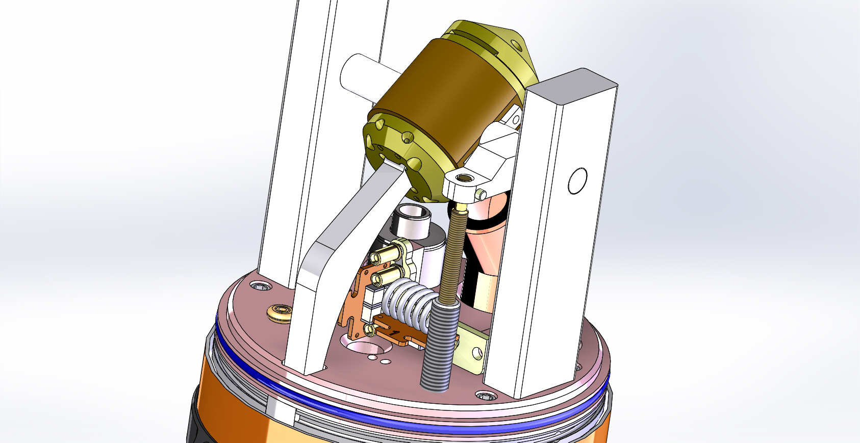 PhoenixNMR solid state DNP NMR probe head drawing